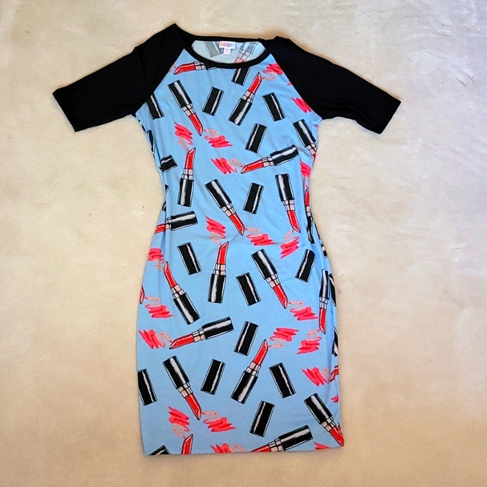 Lularoe Lipstick dress sz S